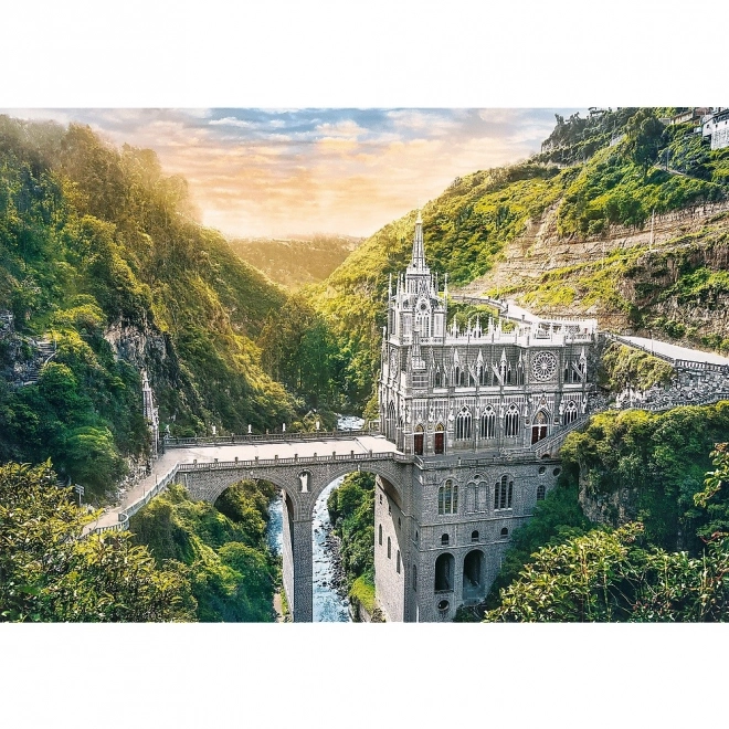 Trefl Puzzle Las Lajas Sanctuary 1000 Pieces