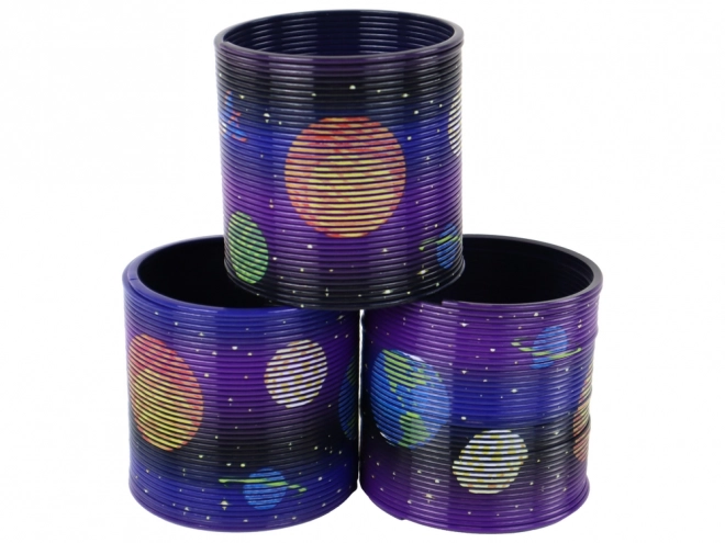 Iconic Purple Spring with Planet Theme 6cm