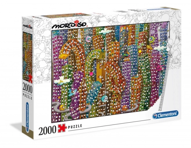 Clementoni Puzzle Mordillo: Jungle 2000 pieces