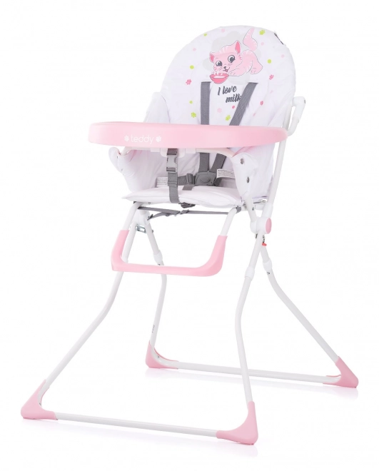 Chipolino high chair Teddy blush – Blush