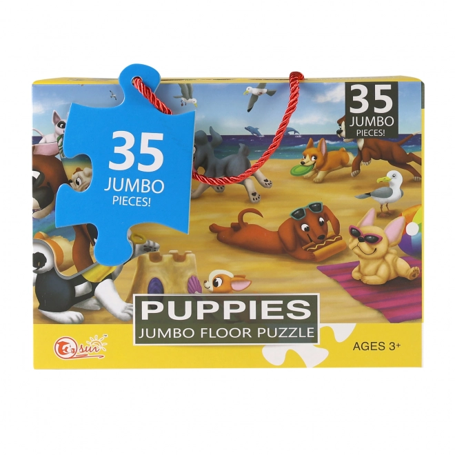 Floor Puzzle Puppies