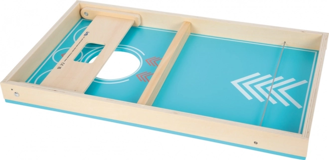 Small Foot Cornhole and Table Hockey Game 2-in-1