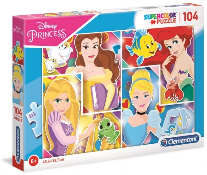 Disney Princesses Puzzle with Friends 104 Pieces