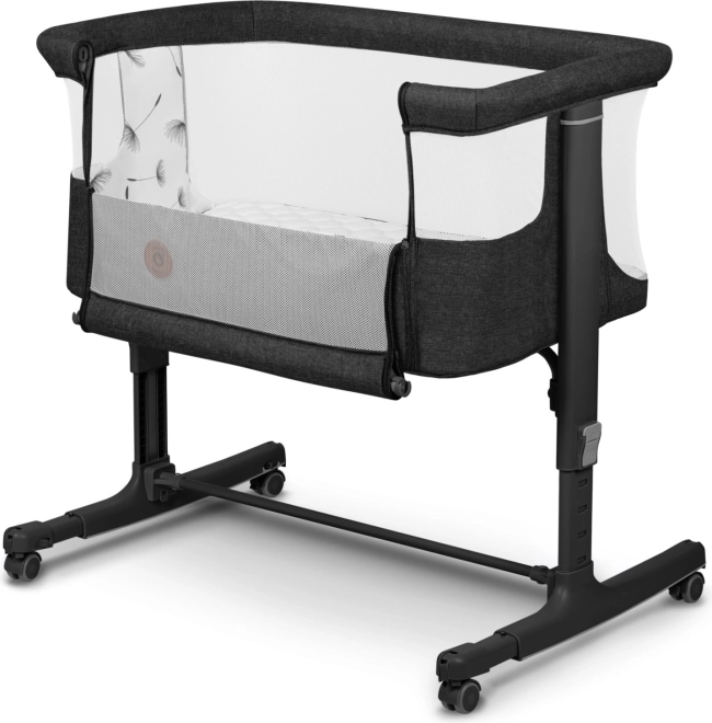 Lionelo Baby Crib Aurora 3-in-1 Grey Graphite