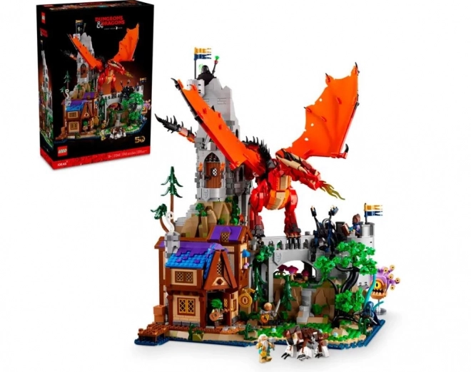 Lego Ideas Dungeons & Dragons: Red Dragon's Tale Set