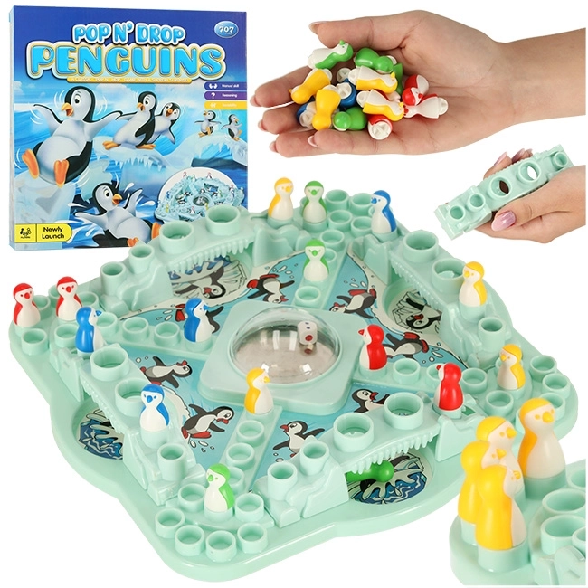 Penguin Race Family Board Game