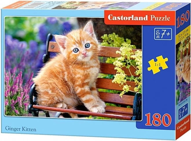 Ginger Kitten Puzzle 180 Pieces