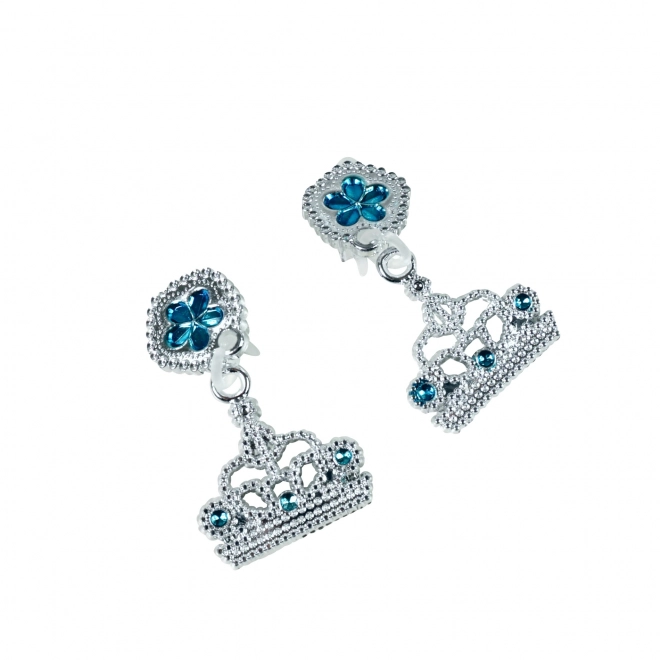 Winter Kingdom Princess Crown with Earrings