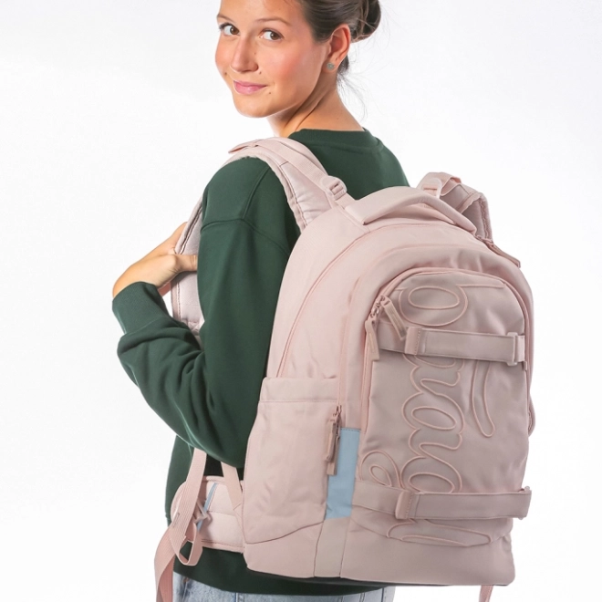 Sac à dos scolaire BAAGL Skate Max Creamy