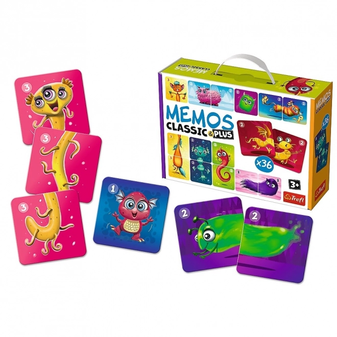 Cute Monsters Memory Game