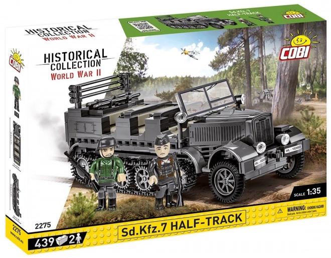 World War II German Sd.Kfz. 7 Half-Track Model Set