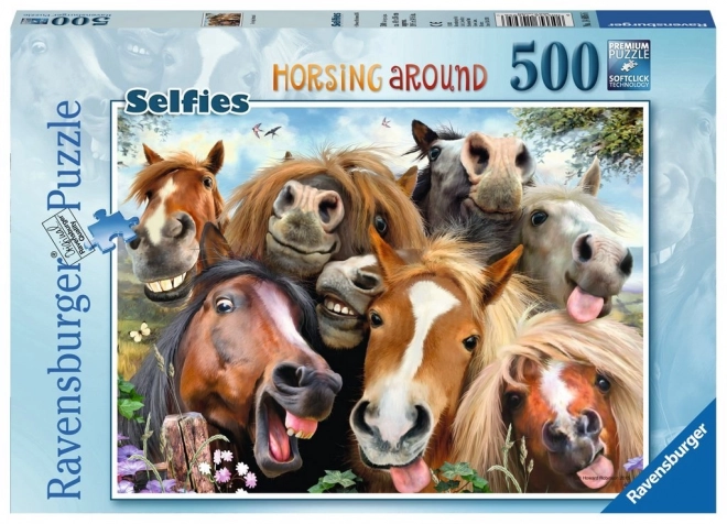 Ravensburger Horse Selfie Puzzle 500 Pieces