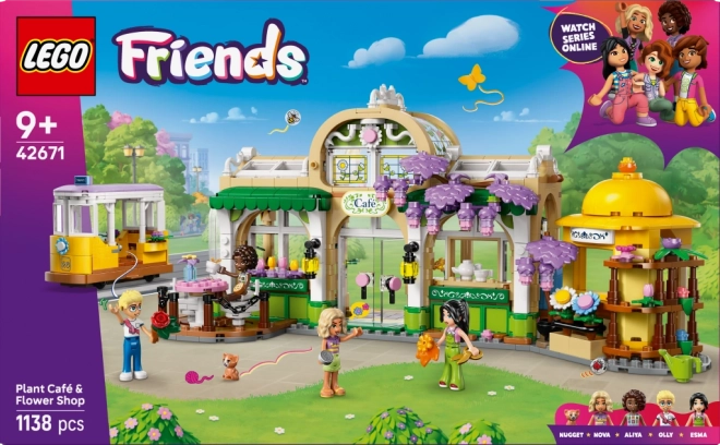 LEGO Friends Kaviareň a Kvetinárstvo
