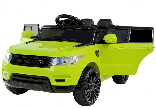 Green Electric Ride-On Car for Kids