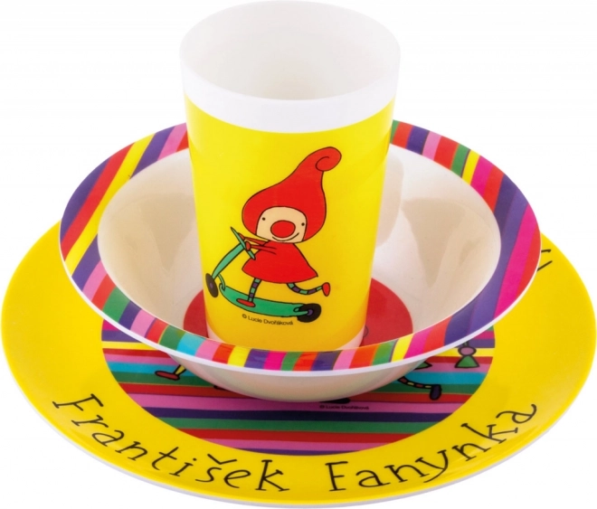 Children's Dinnerware Set Magic School