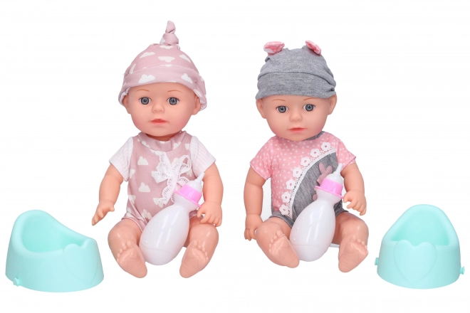 Baby Doll with Potty and Bottle