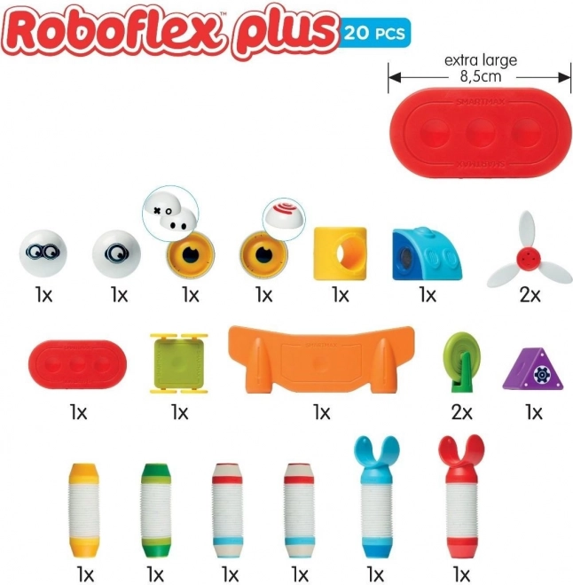 SmartMax Magnetic Building Blocks Robots Plus