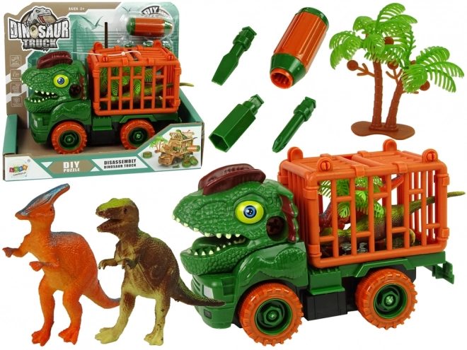 Dinosaur Transport Truck with Accessories