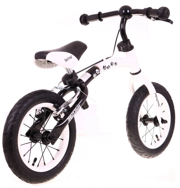 Boomerang SporTrike Kids Balance Bike White