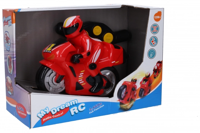 Remote Control Motorcycle with Effects