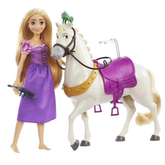 Disney Princess Rapunzel and Maximus Doll Set