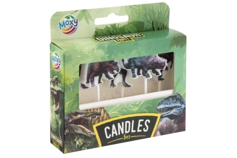 3D Dinosaur Cake Candles