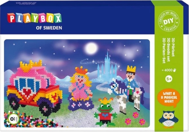 Playbox 3D Fairy Tale Bead Set with Princess