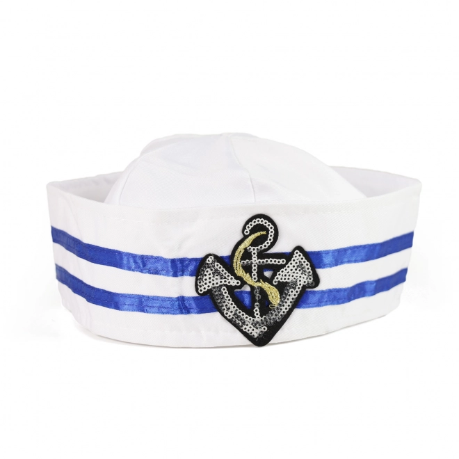 Kids Sailor Hat White