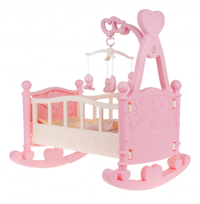 Cradle Toy Set with Accessories for Dolls