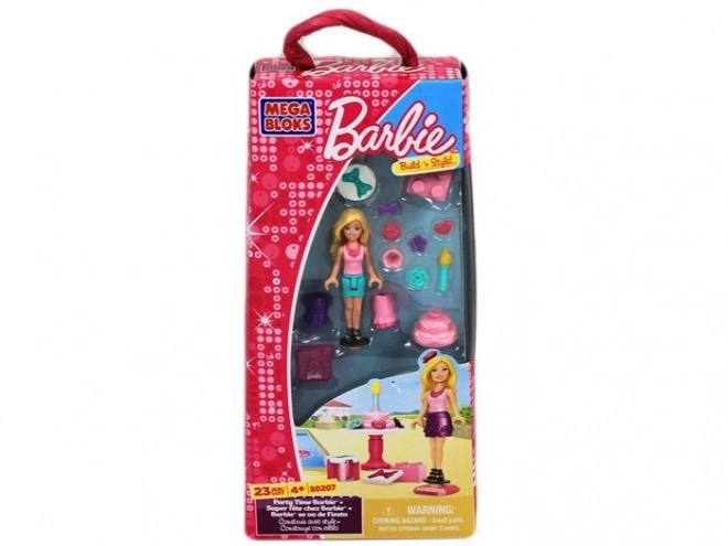 Barbie Mega Bloks Doll Compatible with Blocks