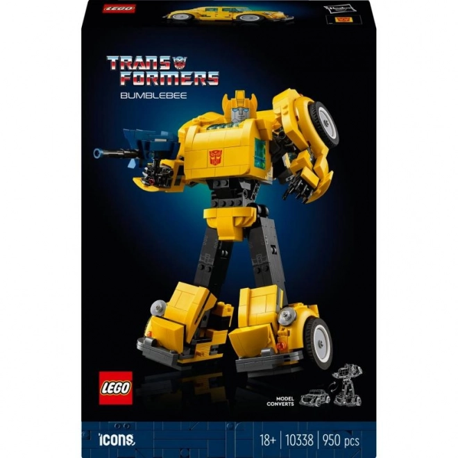 Lego Icons Transformers Bumblebee Model