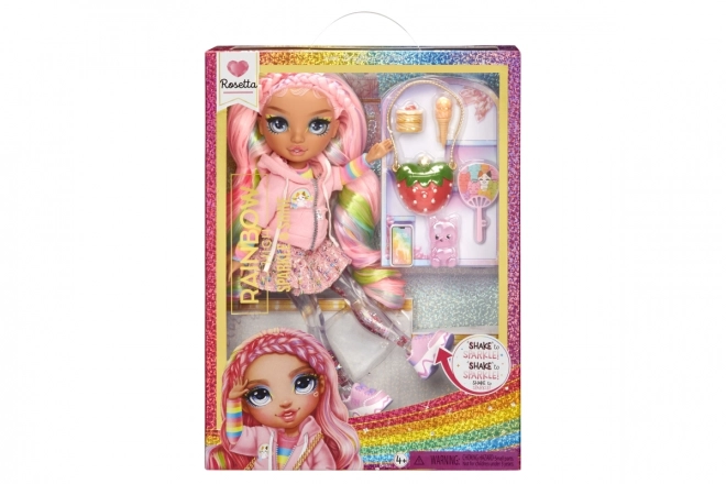 Rainbow High Sparkle & Shine Fashion Doll - Rosetta