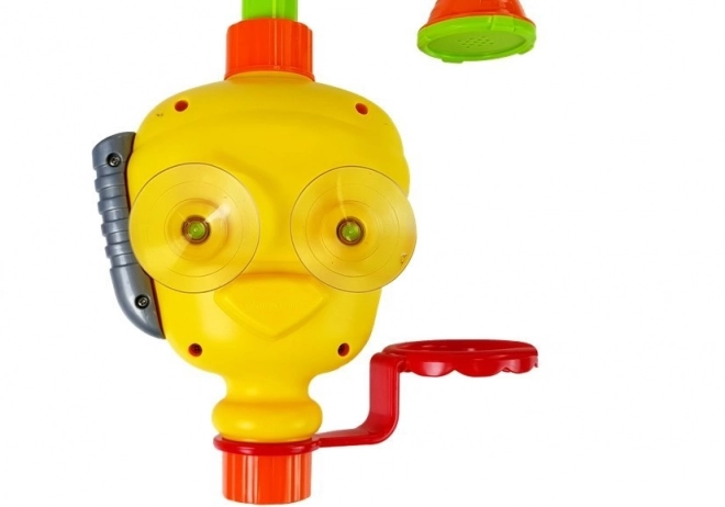 Colorful Bath Diver Robot with Waterfall Cups