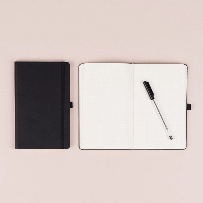 Notique Dotted Black Notebook