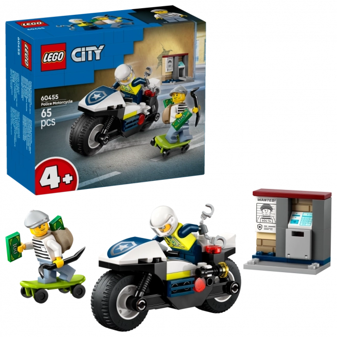 Lego City Polizei: Motorrad-Verfolgungsjagd