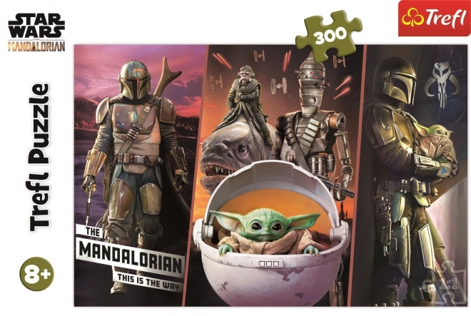 Trefl puzzle the Mandalorian: Mysterious Baby Yoda