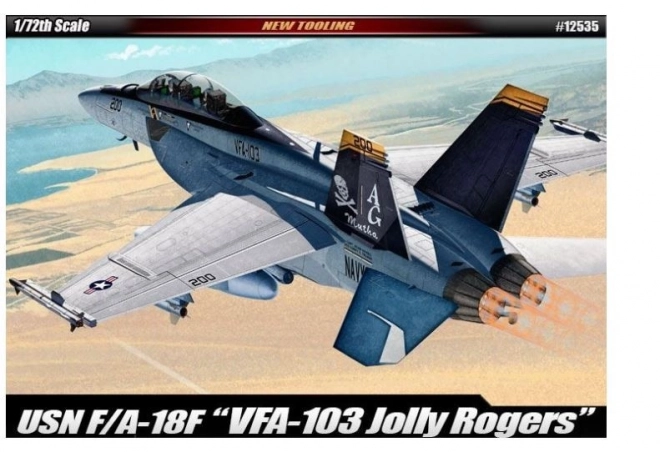 Plastic Model F/A-18F USN VF-103 Jolly Rogers