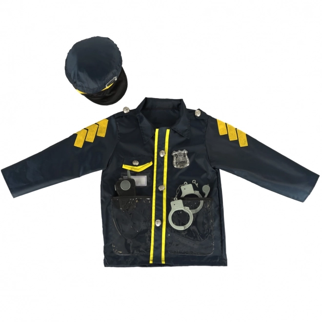 Police Officer Costume Set for Kids 3-8 Years