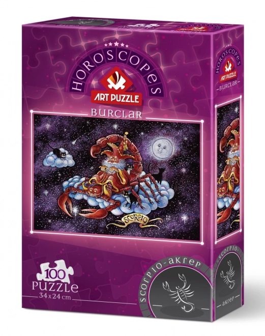 Scorpio Zodiac Sign Puzzle 100 Pieces