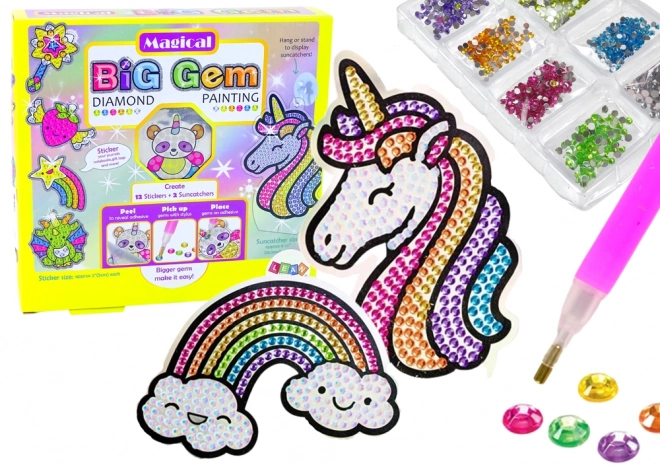 Diamond Art Creative Sticker Kit