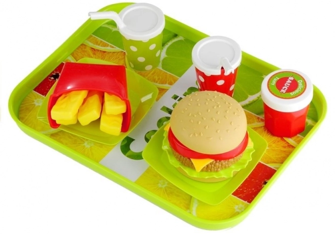 Fast Food Waffle Making Set with Accessories