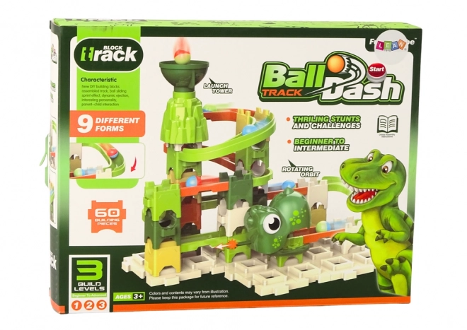 Dinosaur Marble Run Building Blocks