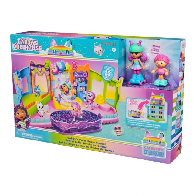 Gabby's Magic House Party Room Playset