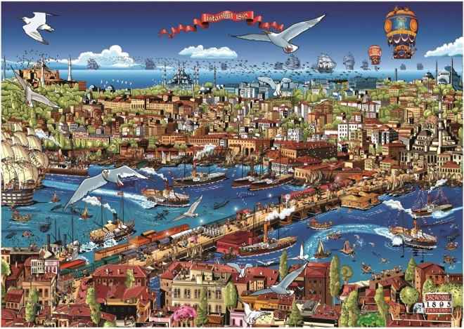 Istanbul 1895 Puzzle - 3000 Pieces