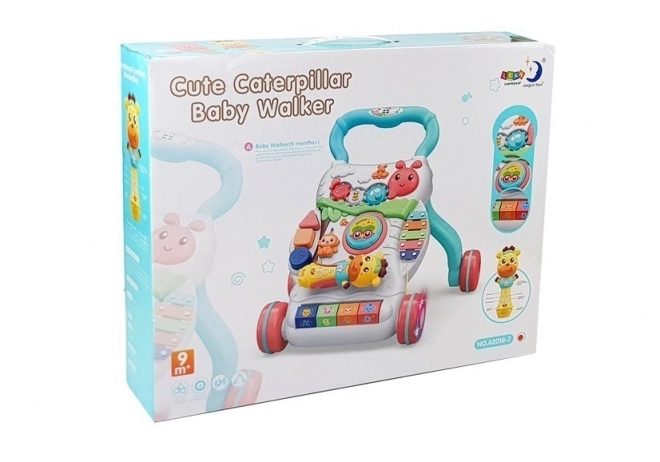 Educational Baby Walker with Interactive Microphone