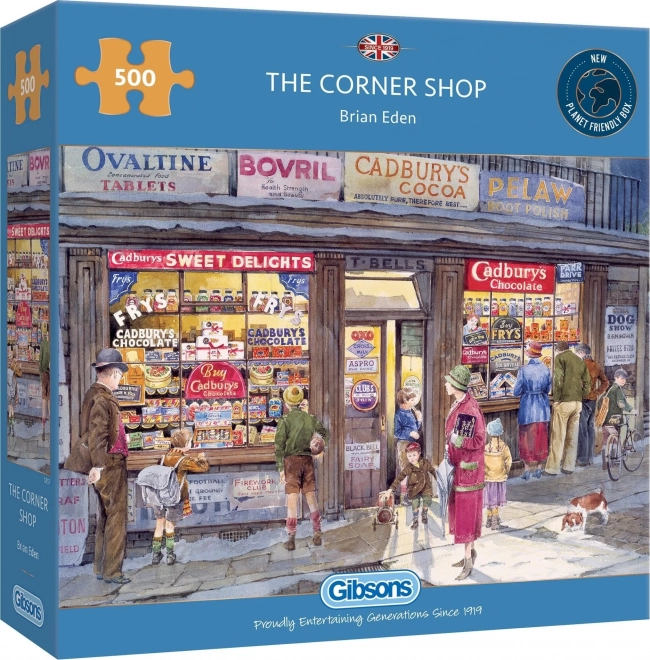 Corner Shop 500 Piece Puzzle