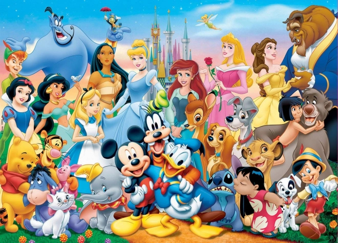 Educa Disney Wonderful World Wooden Puzzle 100 Pieces