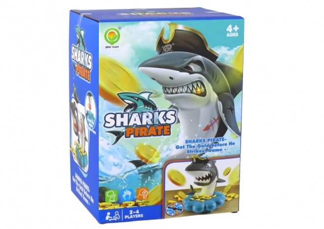 Pirate Shark Spin & Grab Game