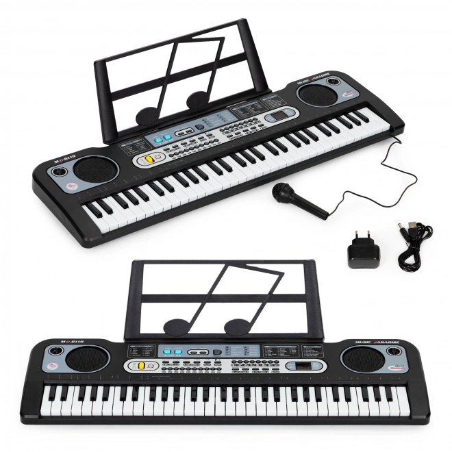 Large Kids Piano Keyboard with Microphone