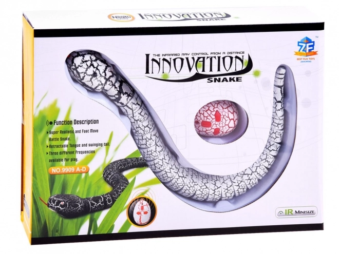 Remote Controlled Snake Toy – white